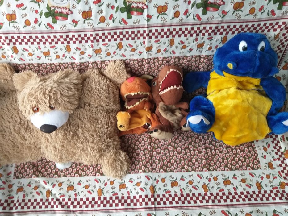 Большой Мишка плюшевый