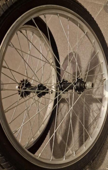 bmx  rodas completas eixo 10mm