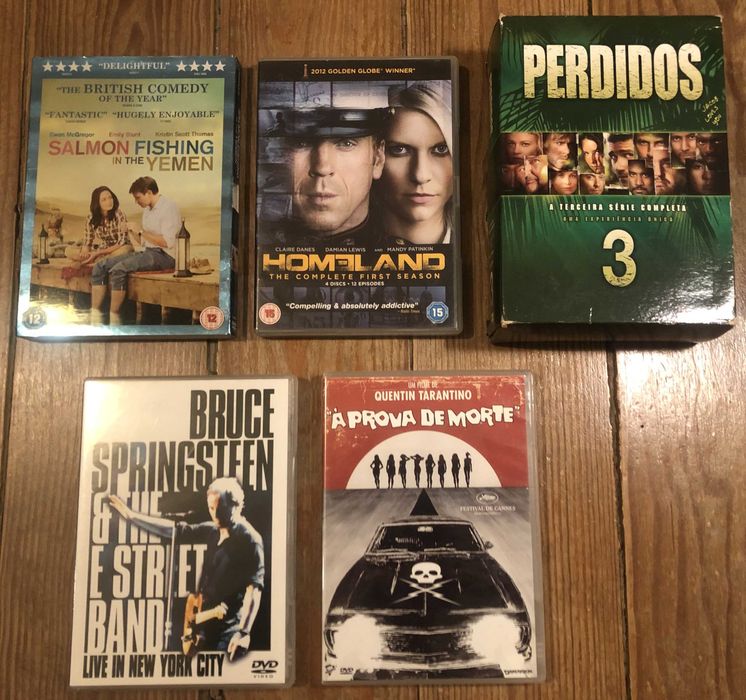 DVD ORIGINAIS (3,5€) Harry Potter, Tarantino, National Geo, clássicos