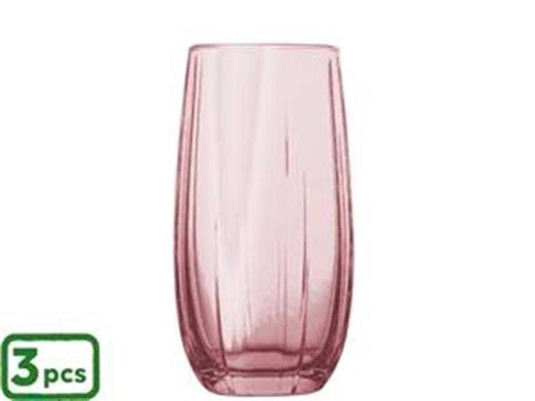 Conj. de 3 copos de sumo em várias cores 50cl *NOVOS*