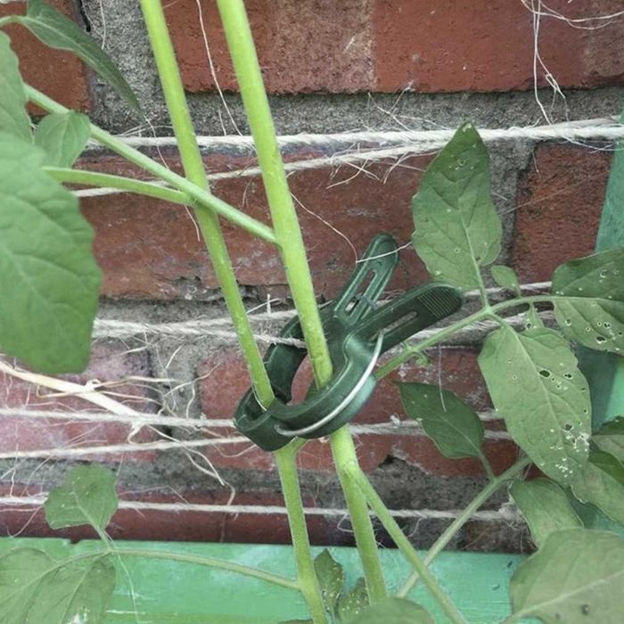 Klipsy Zapinki do Roślin ZESTAW 108 sztuk do Mocowania Łodyg