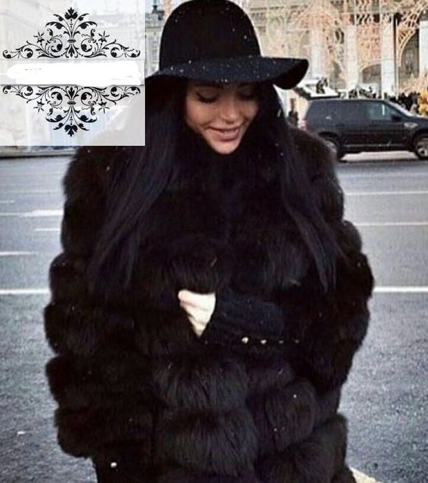 Шубка натуральный финский песец , песцовая шуба белая