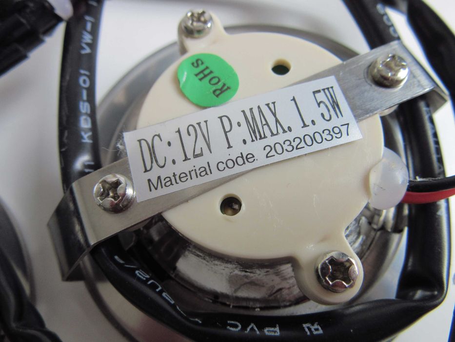 3 zestawy oprawek DC12V MAX.1,5W