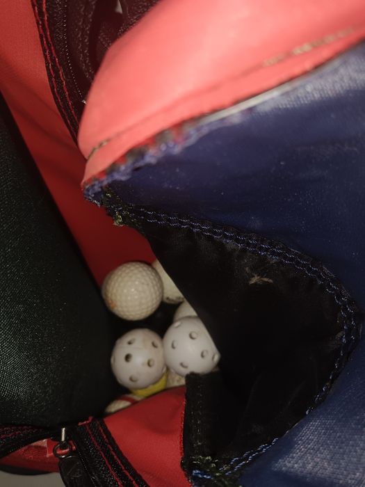 Saco de golfe com tacos
