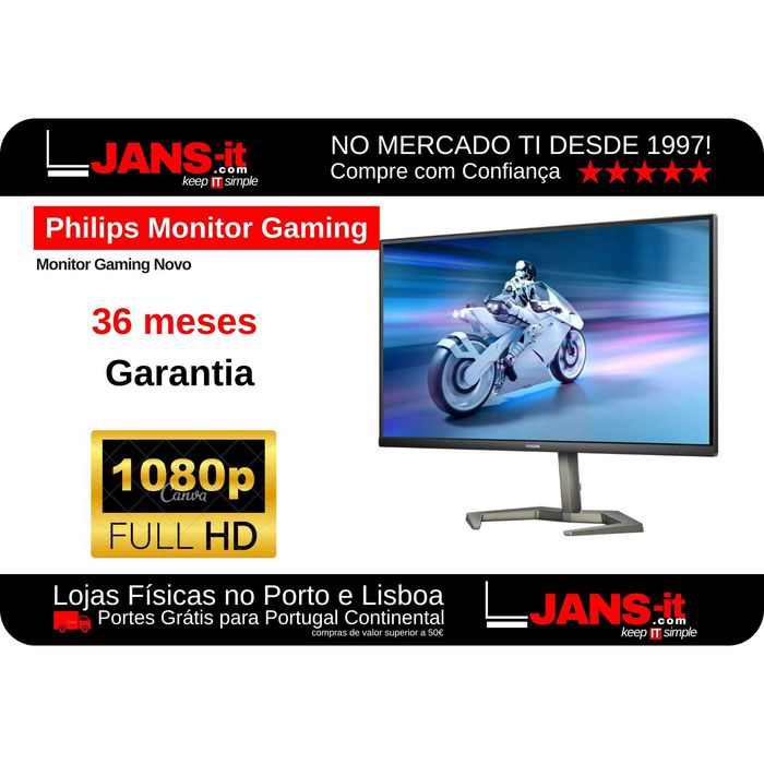 Philips Monitor Gaming | 27″ | IPS | FHD | 240Hz | 0,5ms