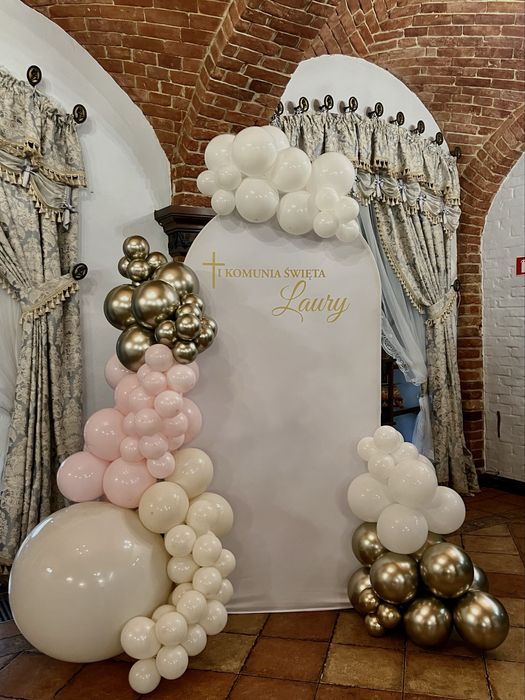 Ścianka balonowa, dekoracje |Wesele |Urodziny |Chrzciny, |Komunia