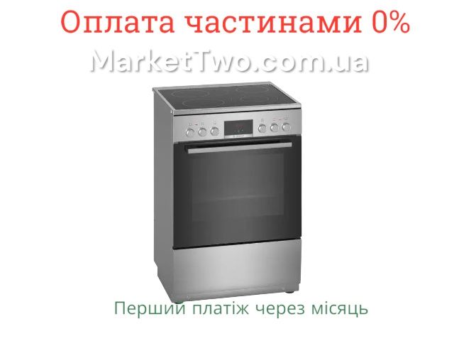 Електрична плита Bosch HKR39C250.
Склокераміка ( А311202)