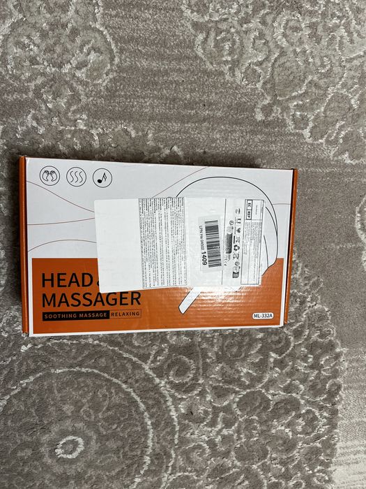 Інноваційний 3D-масажер для голови та очей: Bluetooth, Підігрів