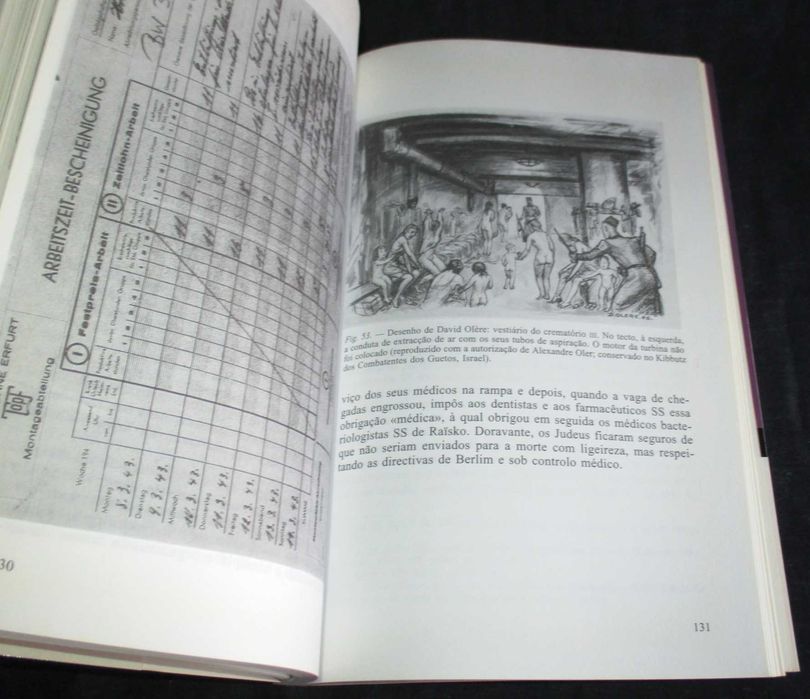 Livro Os Crematórios de Auschwitz Jean-Claude Pressac 1999