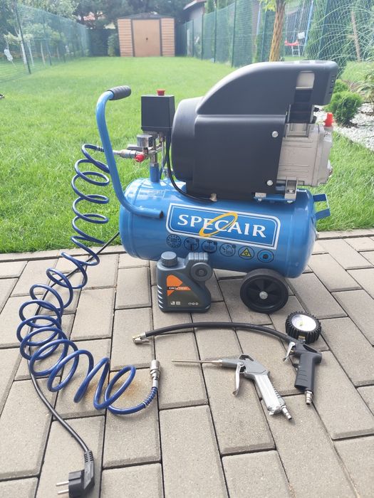 Kompresor 24 L Specair akcesoria jak nowy.