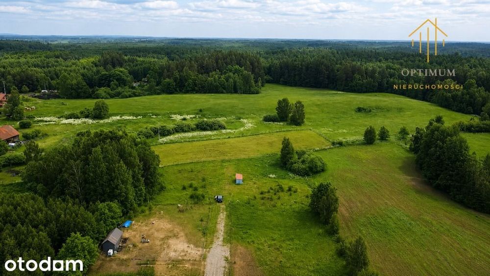 Działka budowlana Różnowo 900m - Widok 5