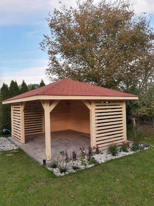 Altana, altanka, altana ogrodowa, drewniana