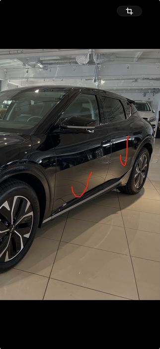 Накладки молдінги kia ev6 запчастини