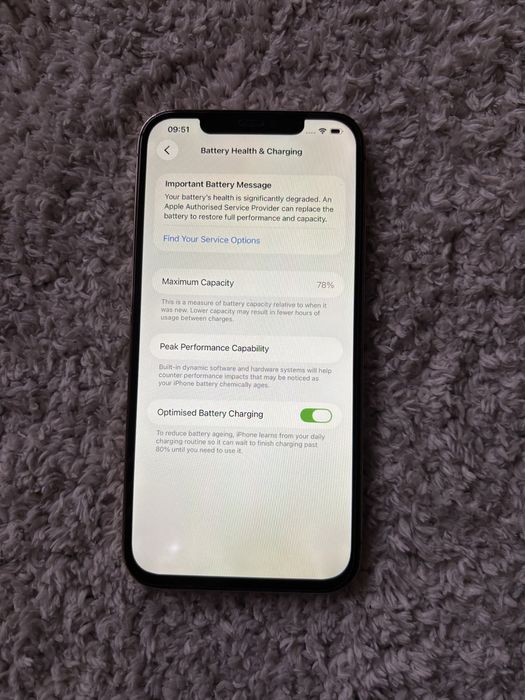 iPhone 12 Pro Max Gold 256GB Used No Box Grade B