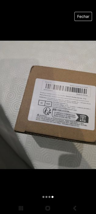 Caixa para cotonetes