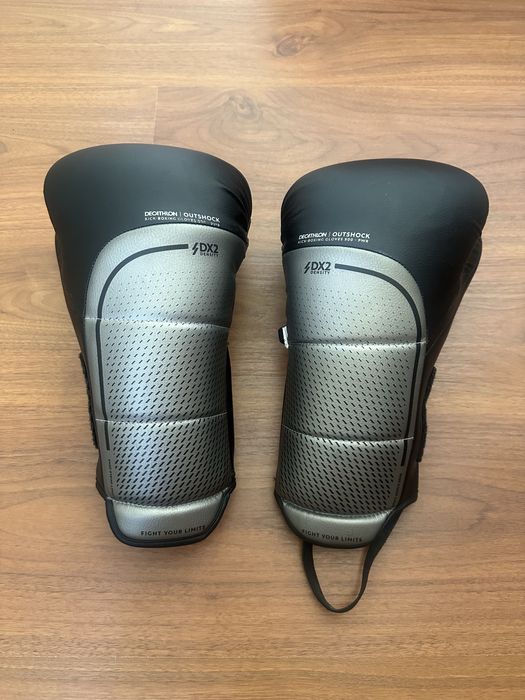 Luvas de Kickboxing Outshock 500 PWR Decathlon 14 oz