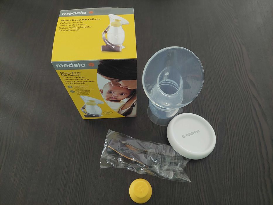 Extrator de leite manual + coletor de leite Medela