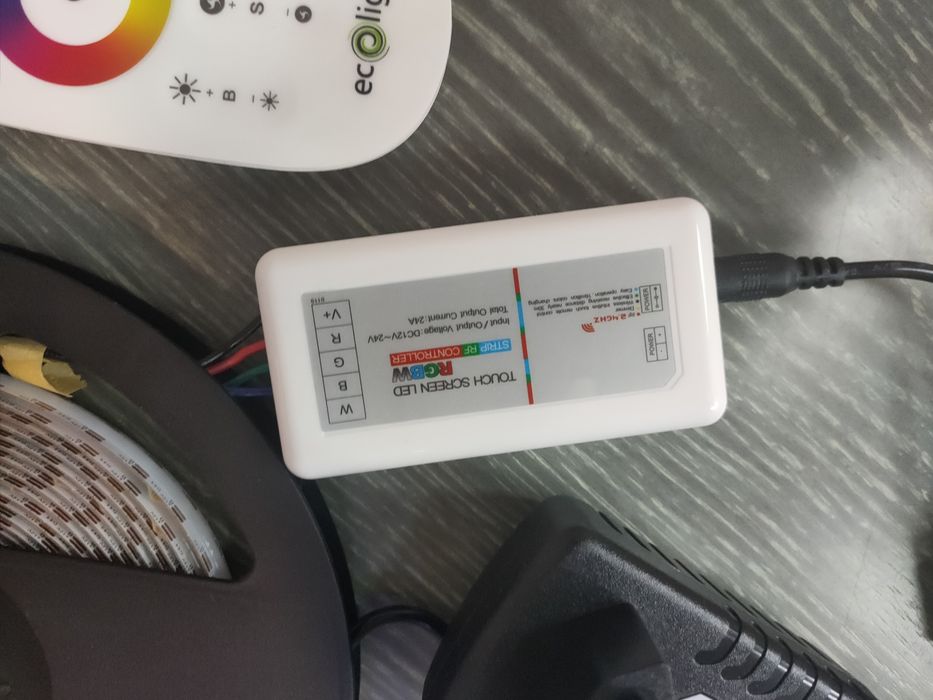 Taśma led RGB cob 75W 5m IP20 12V kolorowa premium