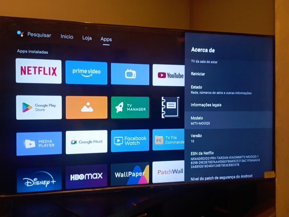 Lcd  led 4k com 55"