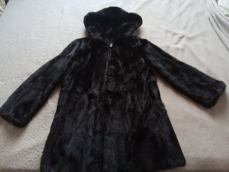 Норкове манто чорне Італія!