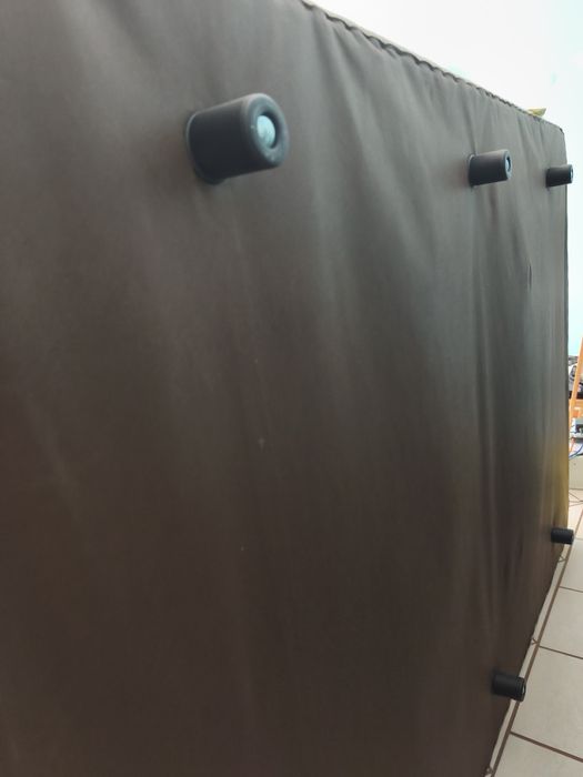 Cama box + cabeceira estofada