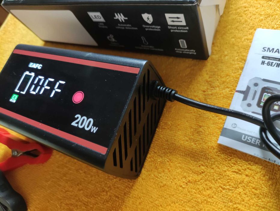 Автомобільний зарядний пристрій 12V 15A