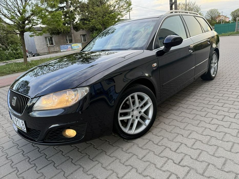 Seat Exeo Seat Exeo 1.8B 2011r Climatronic Nawigacja Alufelgi Serwis Zarejestrow