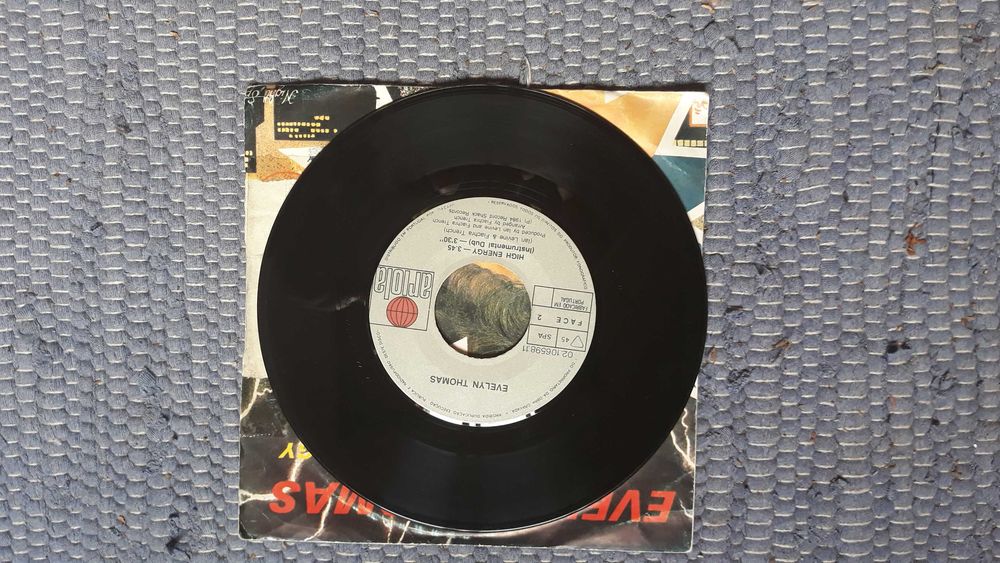 Evelyn Thomas - High energy - single vinil - portes incluídos