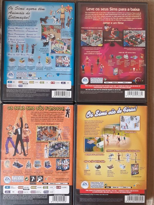 The Sims 1 - Packs de expansão