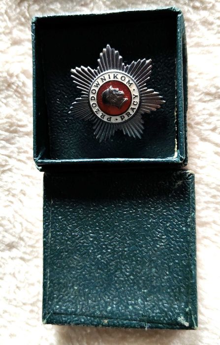 Medal przypinka Przodownik Pracy PRL