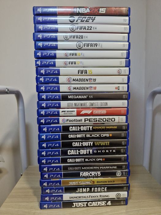 Jogos PS4 (Preço Deacrição)