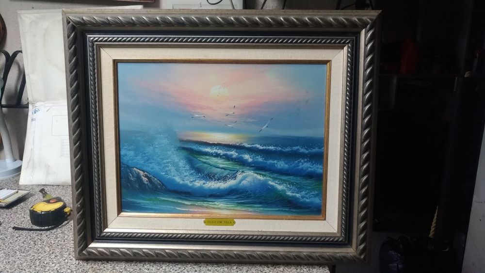 Quadro Óleo em tela
