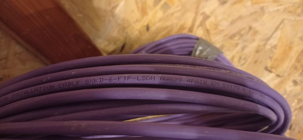 Przewód sieciowy Solarix CAT6 FTP LSOH 20m