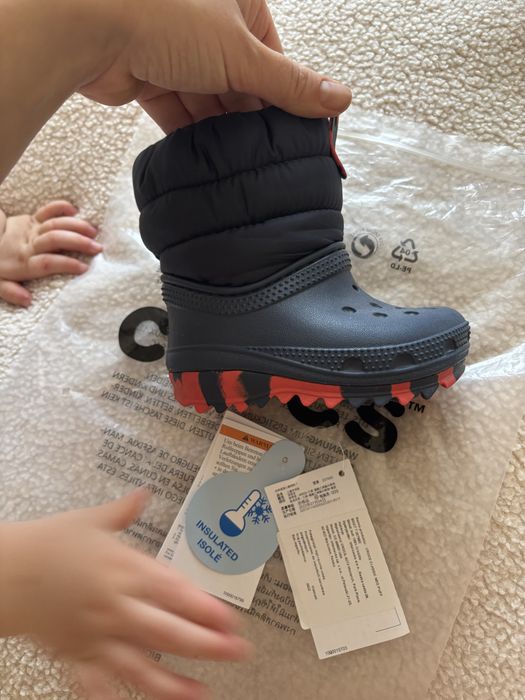 Чоботи crocs neo puff boot