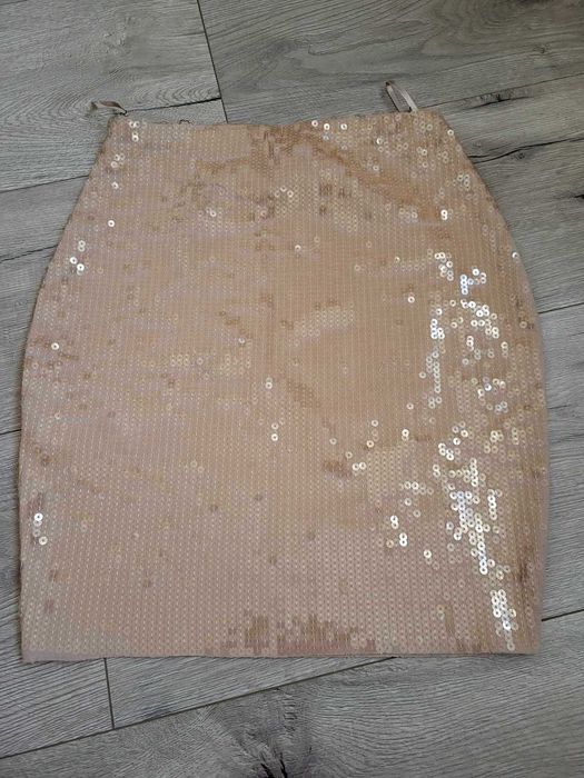 spódnica mini cekiny S