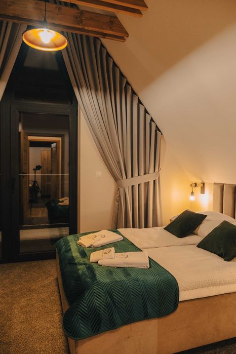 Wolne Ferie Domek drewniany góry Zakopane nocleg Podhale weekend Termy