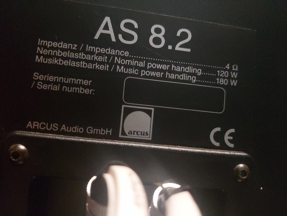 Arcus AS 8.2  Vintage Germany  glosniki vifa i seas