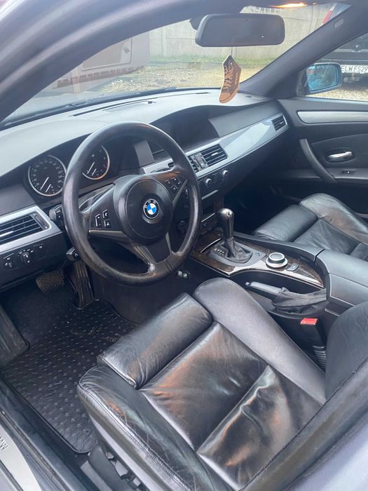 BMW E60 545i V8 333km / prywatny właściciel / mpakiet / długi opis
