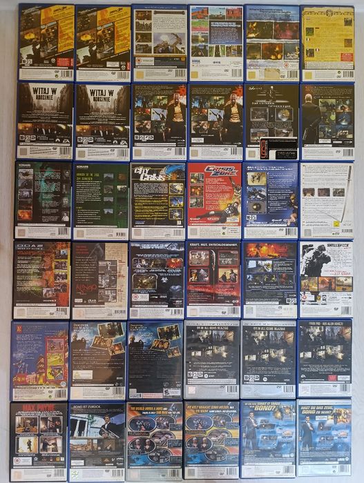 Kolekcja gier na PS2 * Nr. 6/9 * Sprawdź * 313 Pozycji * wysyłka gry *
