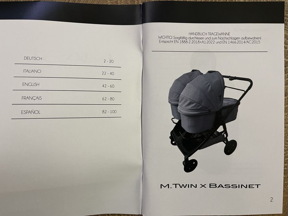 GONDOLA do wózka MAST M.Twin x. Gwarancja