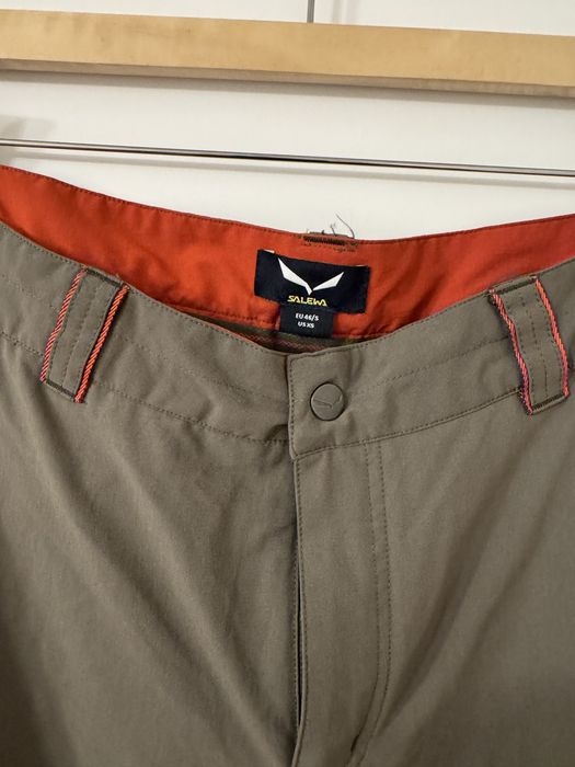 Spodnie trekking outdoor Salewa Polygiene 46EU XS rozpinane