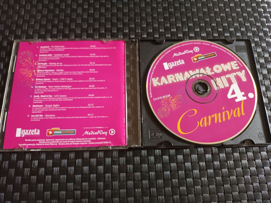 Karnawałowe hity 4. Carnival  płyta cd