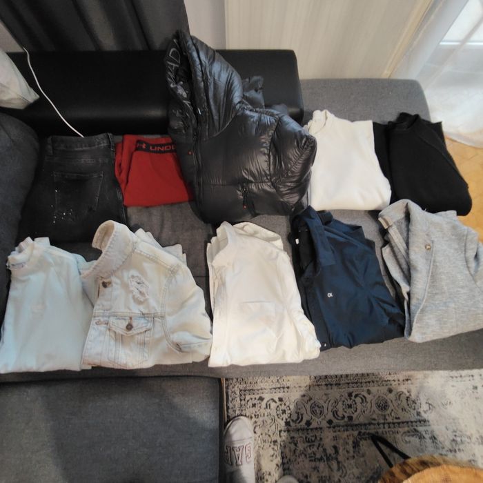 Paczka ubrań Calvin Klein adidas Zara canada zavetti  under armour