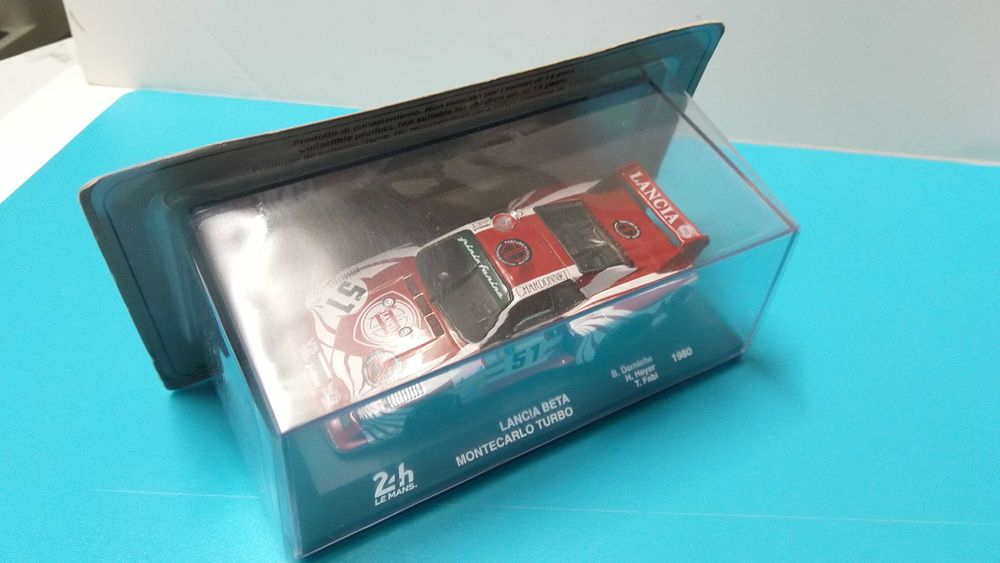 Lancia Beta MonteCarlo Turbo #51: 24h Le Mans 1980 - IXO escala 1/43