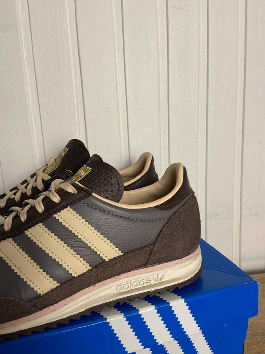 Używane buty Adidas SL 72 brązowe org skórzane 38