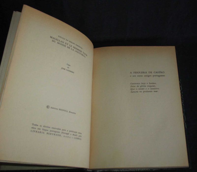 Livro Fernão de Magalhães Léonce Peillard