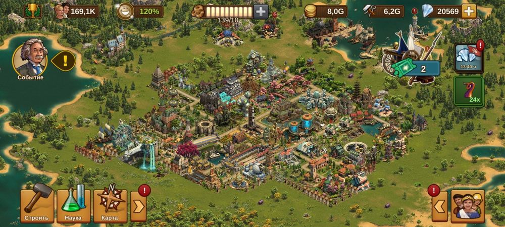 Гра forge of empires акаунт
