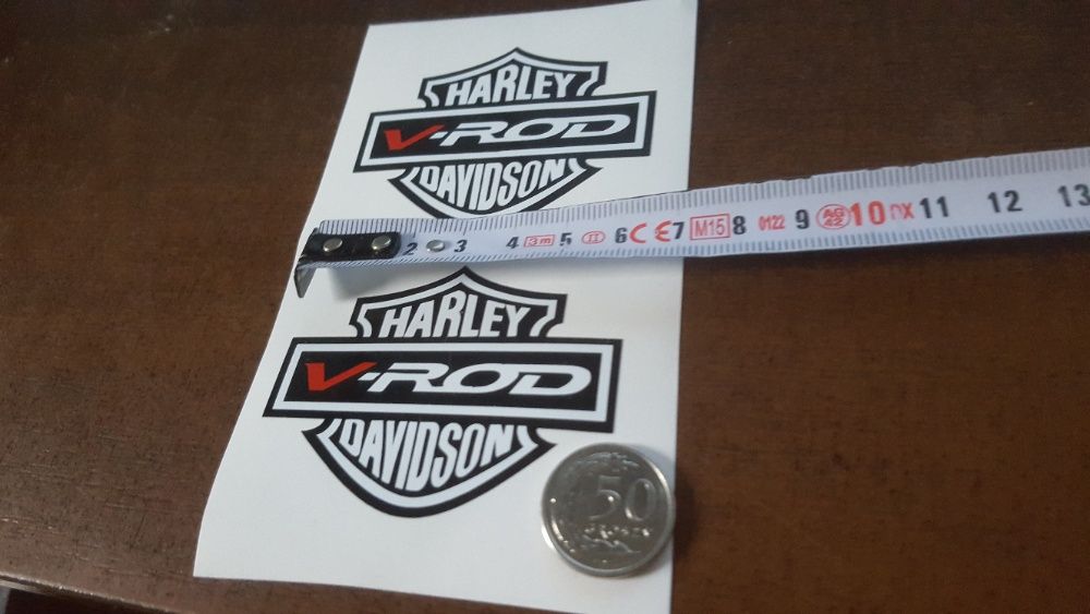 Naklejki V-rod Harley Davidson Badge Shield