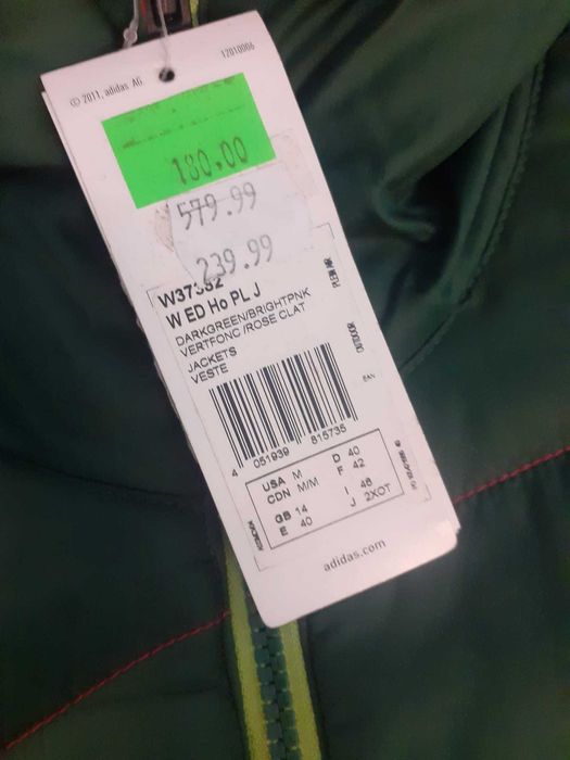 Damska kurteczka od Adidas r.40