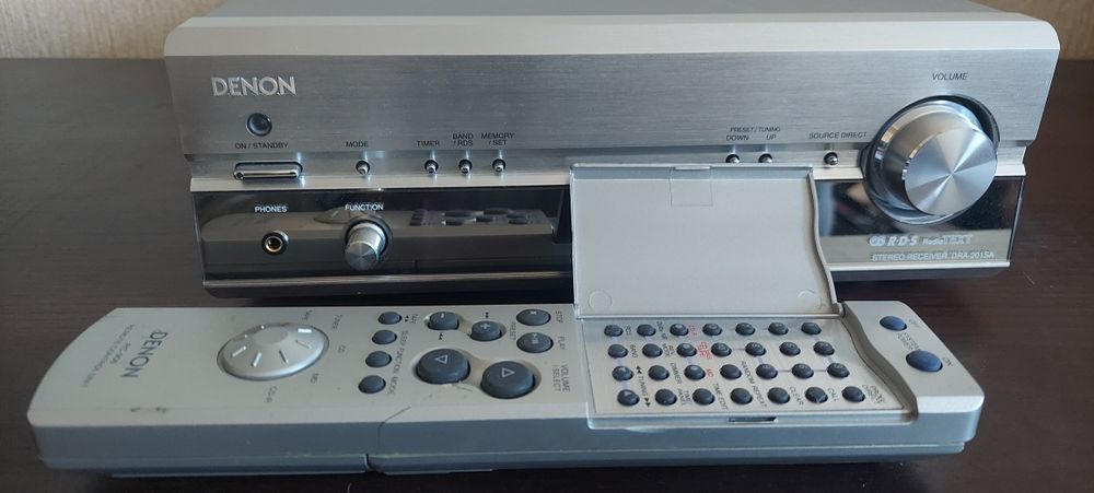 Стереосистема TCM 230009 и Стереоресивер Denon DRA-201SA